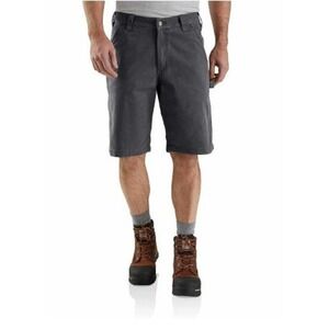NEW Carhartt Rugged Flex Relaxed Fit size 40 Canvas Utility Work Short Dark Gray